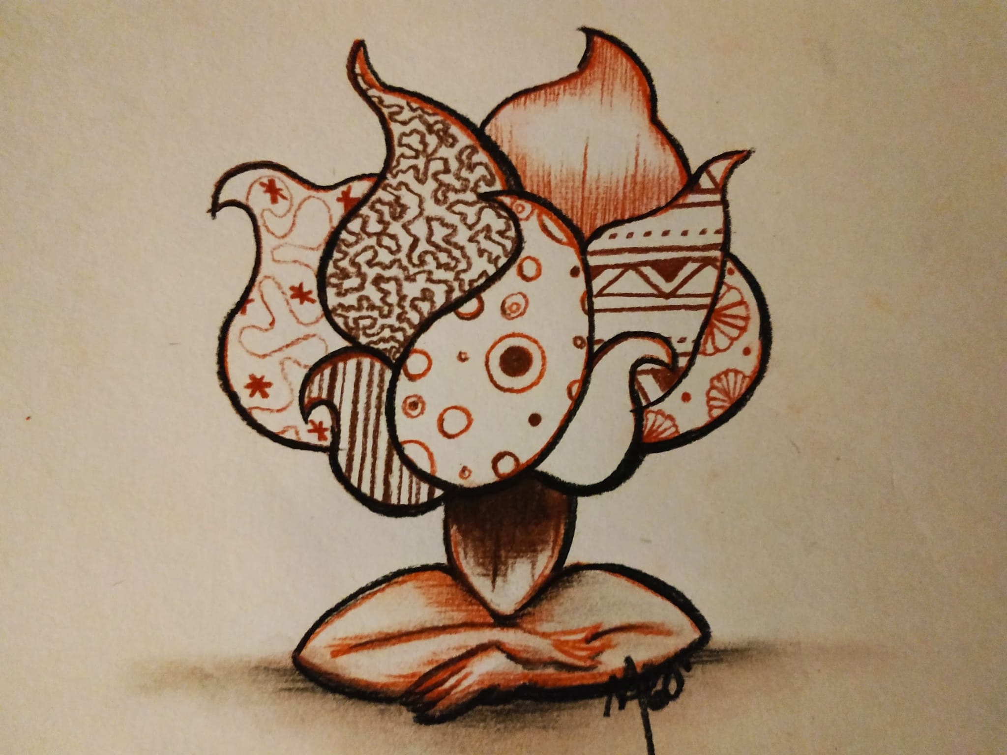 Mind Burst Sépia